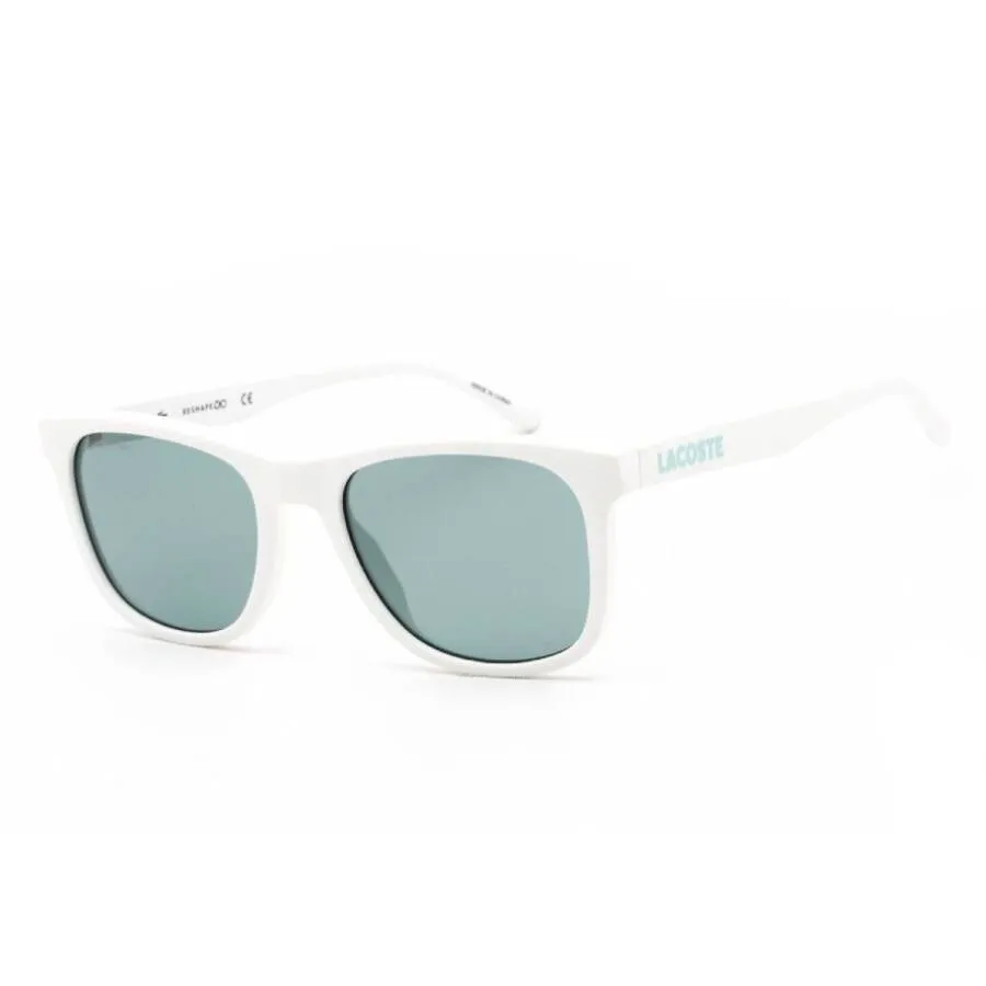 Kính mắt Lacoste - Kính Mát Nam Lacoste Green Square Men's Sunglasses L929SE 101 53 Màu Xanh Phối Trắng - Vua Hàng Hiệu