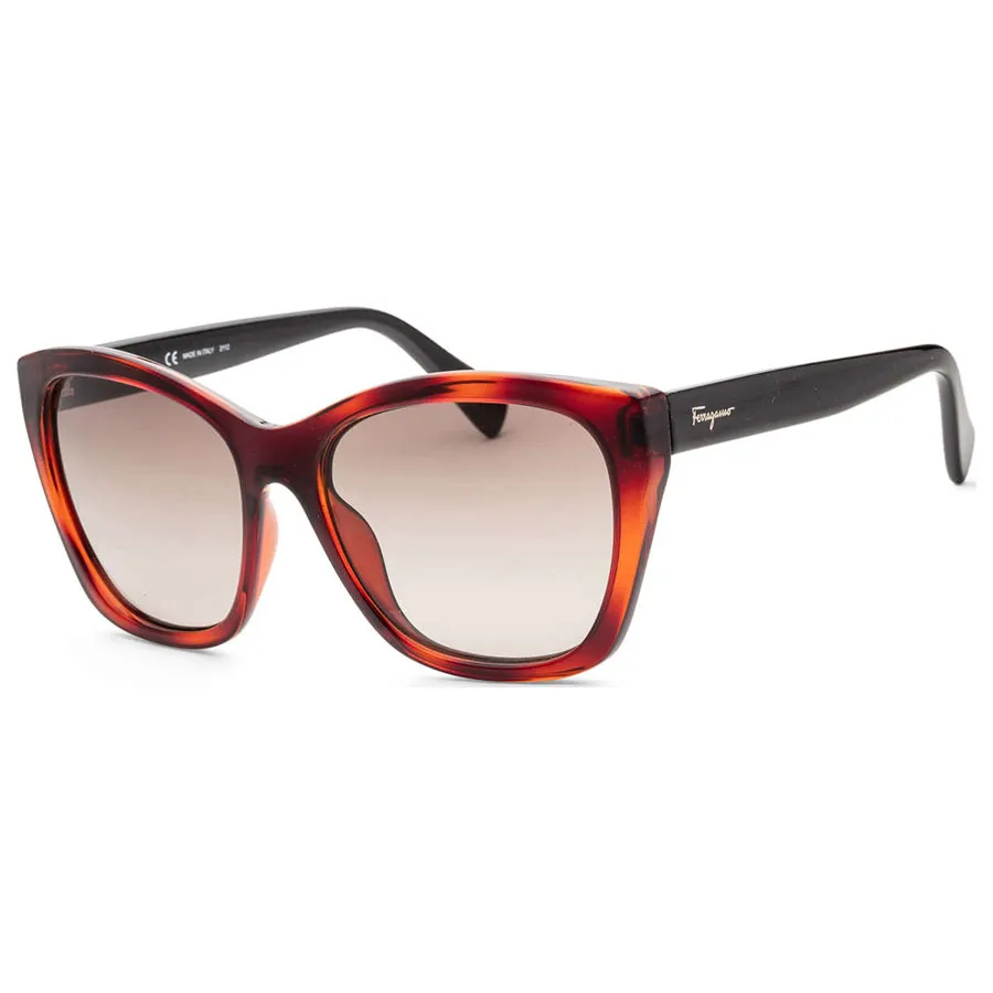 Salvatore Ferragamo - Kính Mát Nữ Salvatore Ferragamo Fashion 56mm Tortoise Sunglasses SF957S-214 Phối Màu - Vua Hàng Hiệu