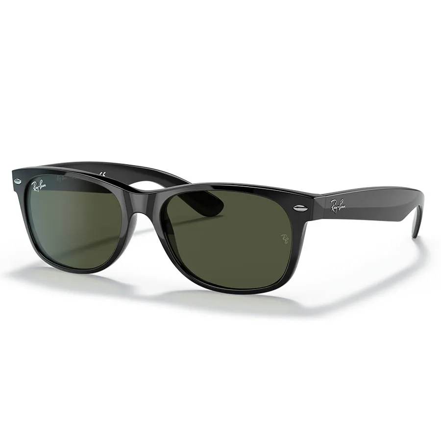 Kính Mát Rayban New Wayfarer Sunglasses RB2132 901L 55 Màu Xanh/Đen