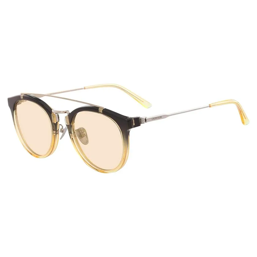 Kính mắt Calvin Klein - Kính Mát Unisex Calvin Klein CK Platinum Label Crystal Brown Sunglasses CK18720S-725 Màu Nâu - Vua Hàng Hiệu