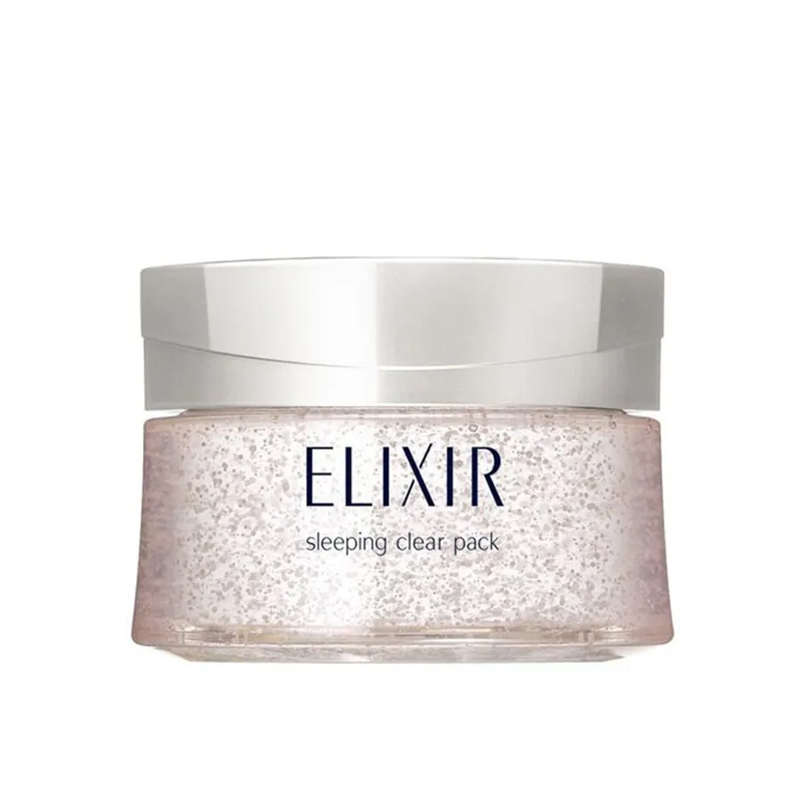 Mặt nạ - Mặt Nạ Ngủ Cấp Ẩm Dưỡng Trắng Elixir Sleeping Clear Pack 105g - Vua Hàng Hiệu