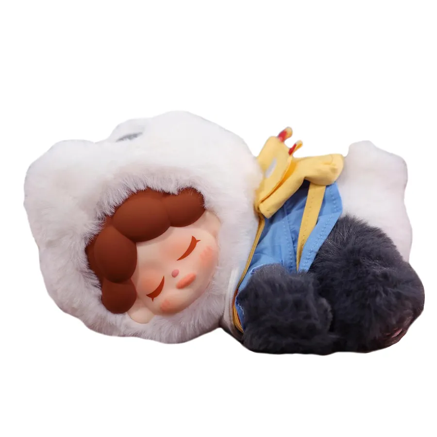 Móc Khóa Dodo Sugar Wendy Zoo School Panda Màu Trắng Xám