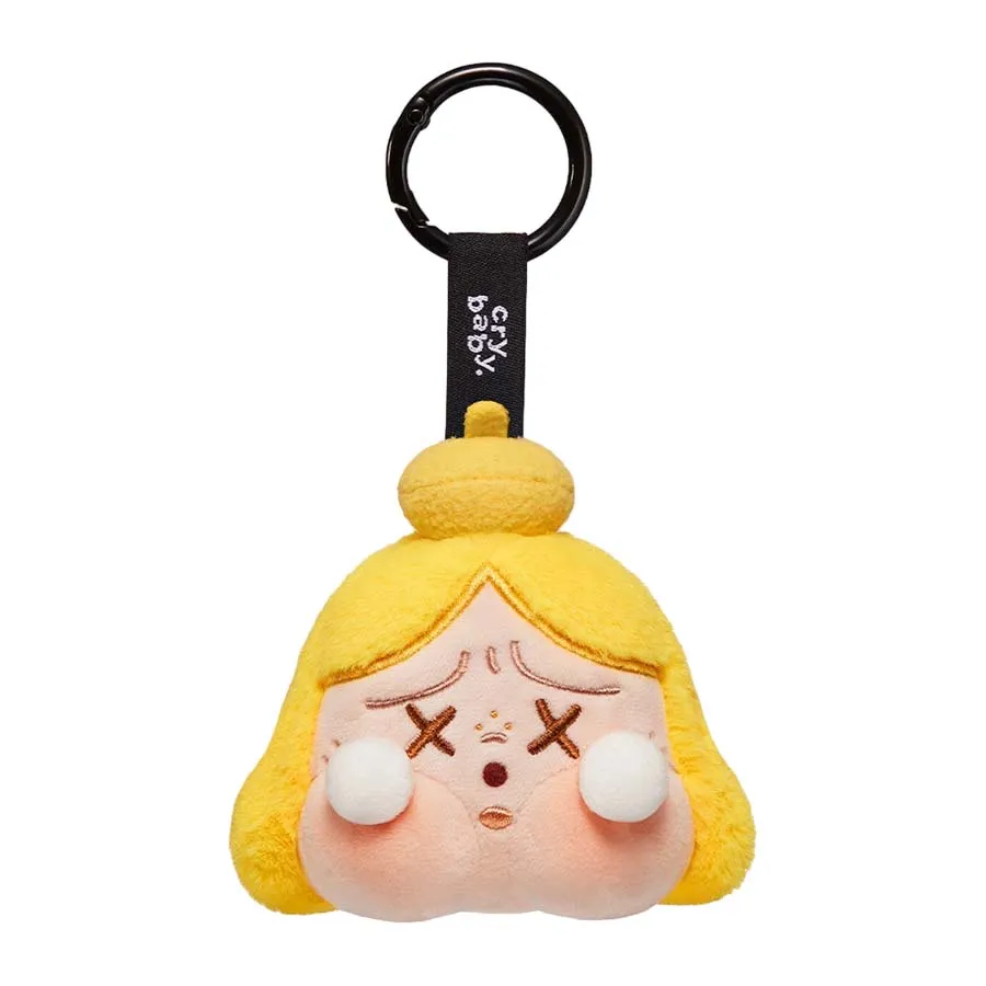 Pop Mart - Móc Khóa Pop Mart Crybaby Cheer Up, Baby! Series-Plush Pendant Blind Box Màu Vàng - Vua Hàng Hiệu