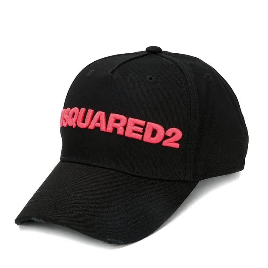 DSquared2 - Mũ Dsquared2 Logo Baseball BCW002805C00001M221 Cap Màu Đen - Vua Hàng Hiệu