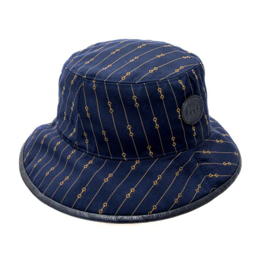 Mũ Gucci Hat M Bob Double Bace 700851 4HAOU 4068 Màu Xanh 
