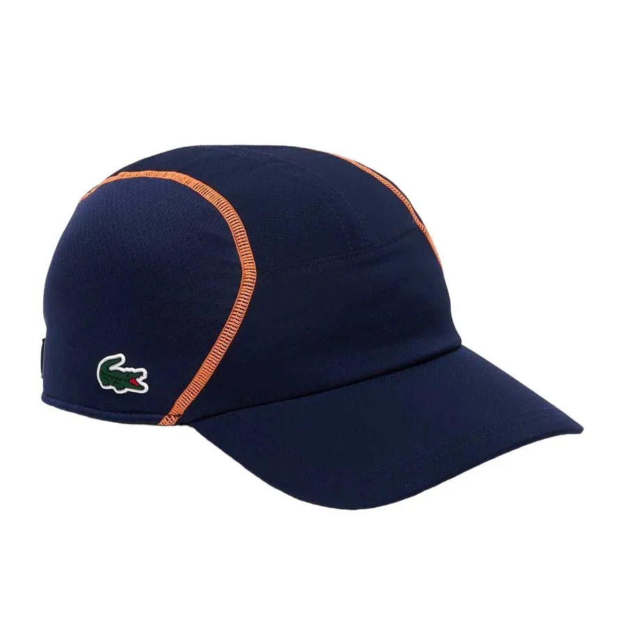 Mũ nón Nam - Mũ Nam Lacoste Men’s Tennis Mesh Panel Cap RK4971 XIK Màu Xanh Navy - Vua Hàng Hiệu