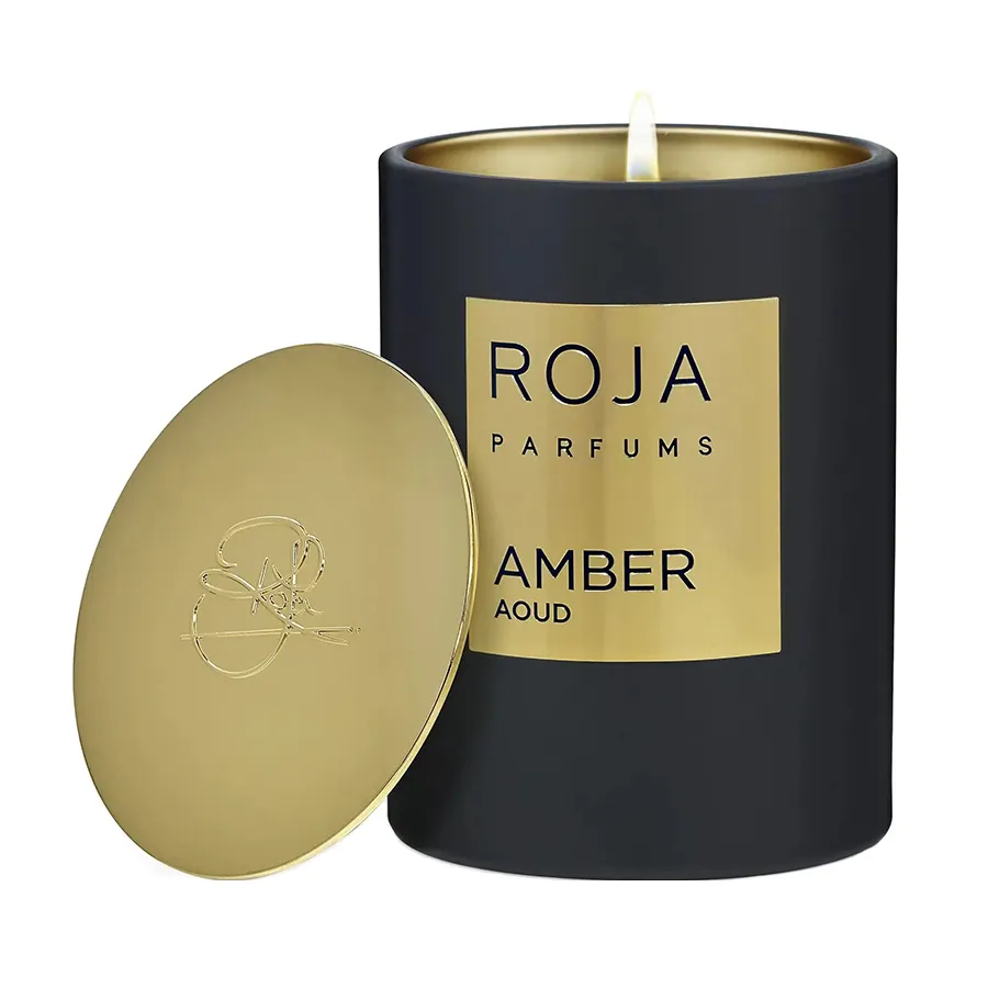 Nến thơm - Nến Thơm Roja Parfums Candle Amber Aoud 300g - Vua Hàng Hiệu