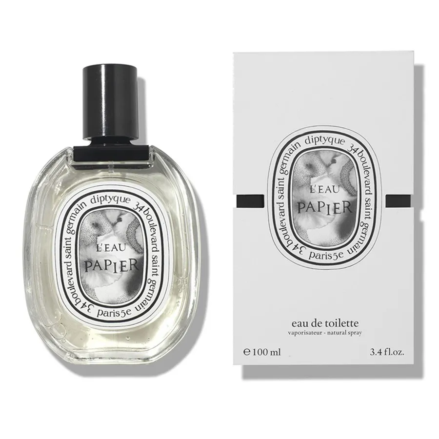 Nước hoa Woody – tông mùi gỗ - Nước Hoa Unisex Diptyque L'eau Papier Eau De Toilette 100ml - Vua Hàng Hiệu