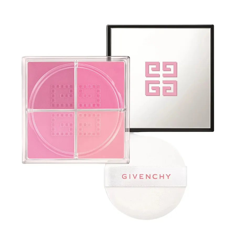 Trang điểm Mọi loại da - Bảng Phấn Má Hồng Givenchy Prisme Libre Blush Tone 01 Mousseline Lilas - Vua Hàng Hiệu