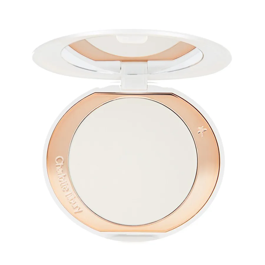 Trang điểm - Phấn Phủ Charlotte Tilbury Airbrush Brightening Flawless Finish Tone Fair-Medium 9g - Vua Hàng Hiệu