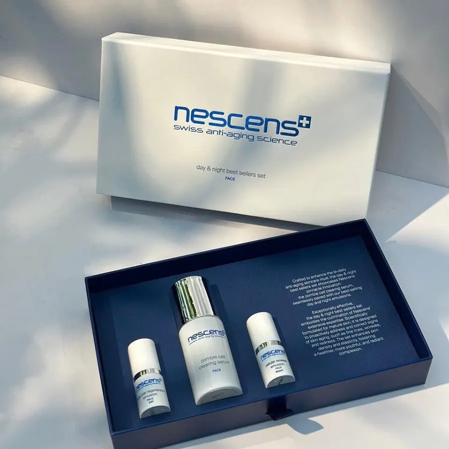 Set Dưỡng Da Nescens Coffret Day & Night 3 Món | Vua Hàng Hiệu