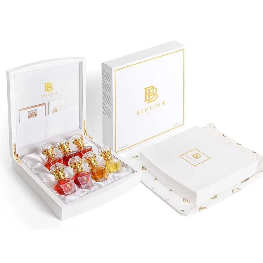 Nước hoa Set - Set Nước Hoa Unisex Benigna Parfums Royal Essence Discovery Set 7 món (7 x 15ml) - Vua Hàng Hiệu