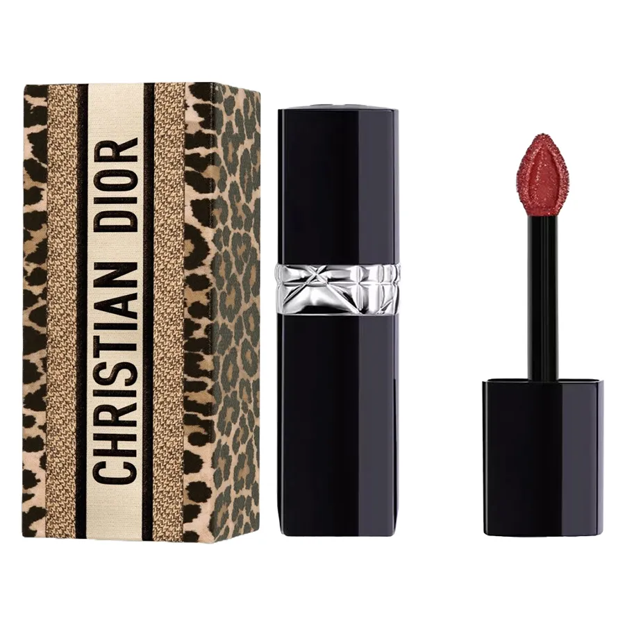 Son Môi Son kem - Son Dior Christian Rouge Forever Liquid Lacquer Lipstick 720 Màu Hồng Đất (Vỏ Beo) - Vua Hàng Hiệu