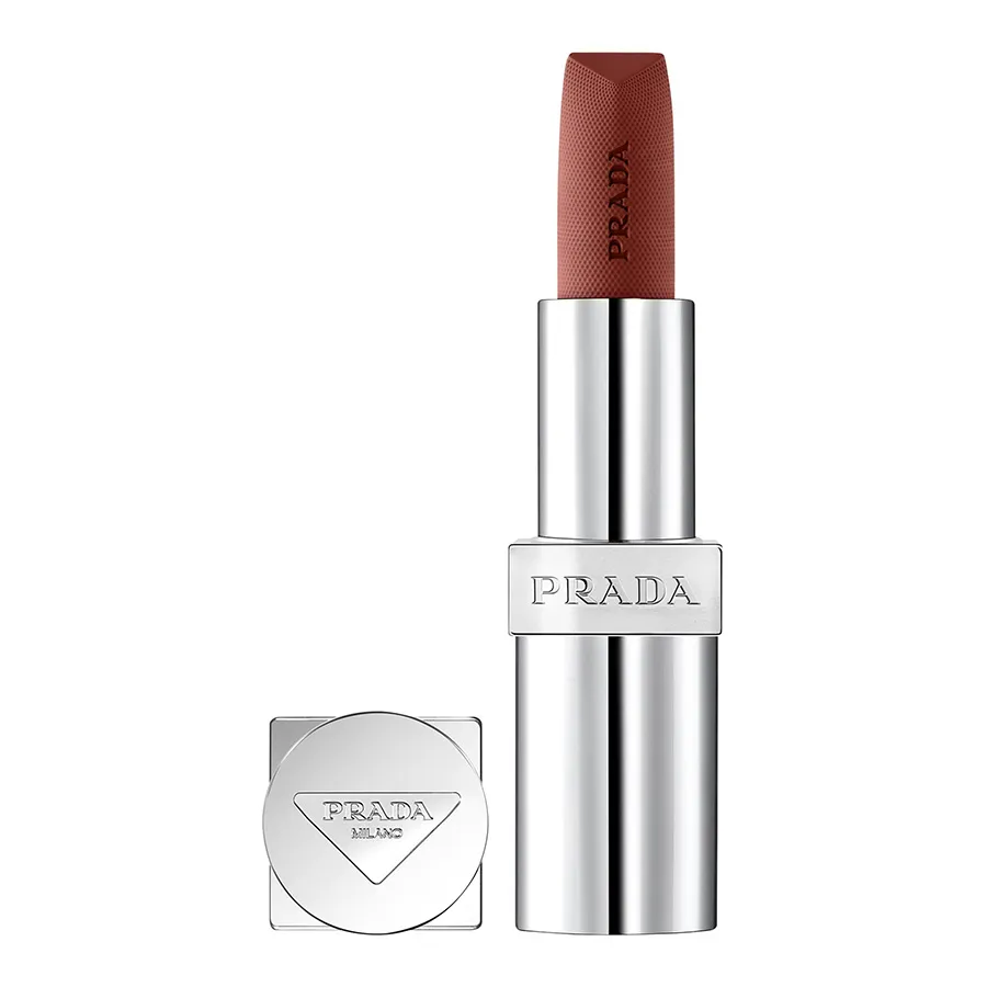 Prada - Son Dưỡng Prada Beauty Moisturizing Lip Balm U010 Maple Màu Nâu Tây - Vua Hàng Hiệu