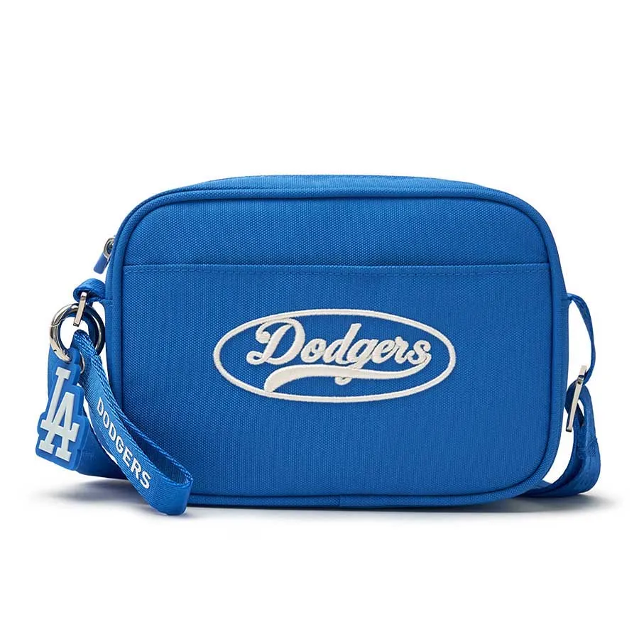 Túi xách MLB - Túi Đeo Chéo MLB Varsity Camera Bag LA Dodgers 7ACRV044N-07BLN Màu Xanh Blue - Vua Hàng Hiệu