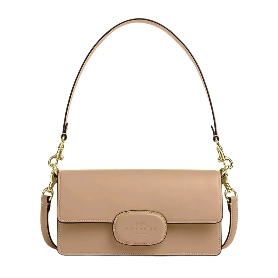 Túi Đeo Chéo Nữ Coach Eliza Flap Crossbody With Leather Covered