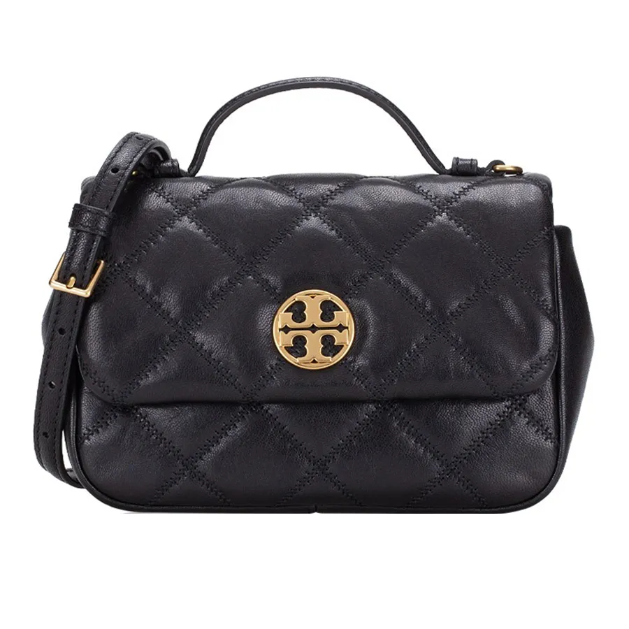 Tory Burch Đen - Túi Đeo Chéo Nữ Tory Burch Willa Mini Top Handle 153399 Màu Đen - Vua Hàng Hiệu