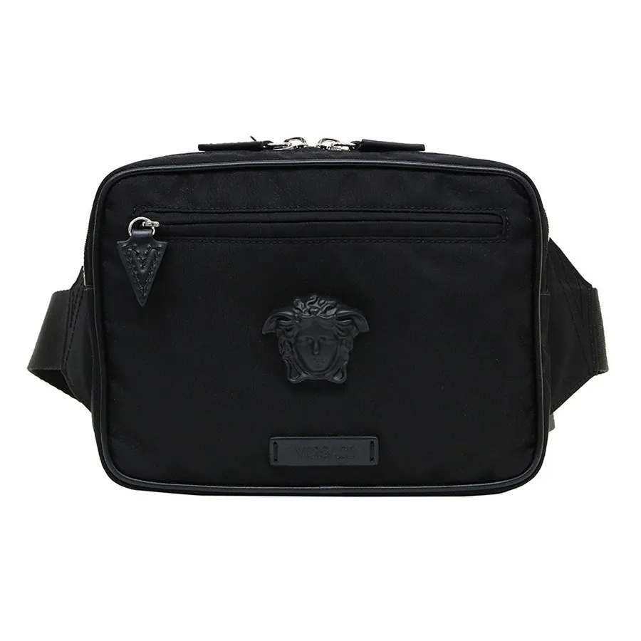 Túi xách Versace - Túi Đeo Hông Versace La Medusa Nylon Belt Bag DFB8580 DNY8ME D41NP Màu Đen - Vua Hàng Hiệu