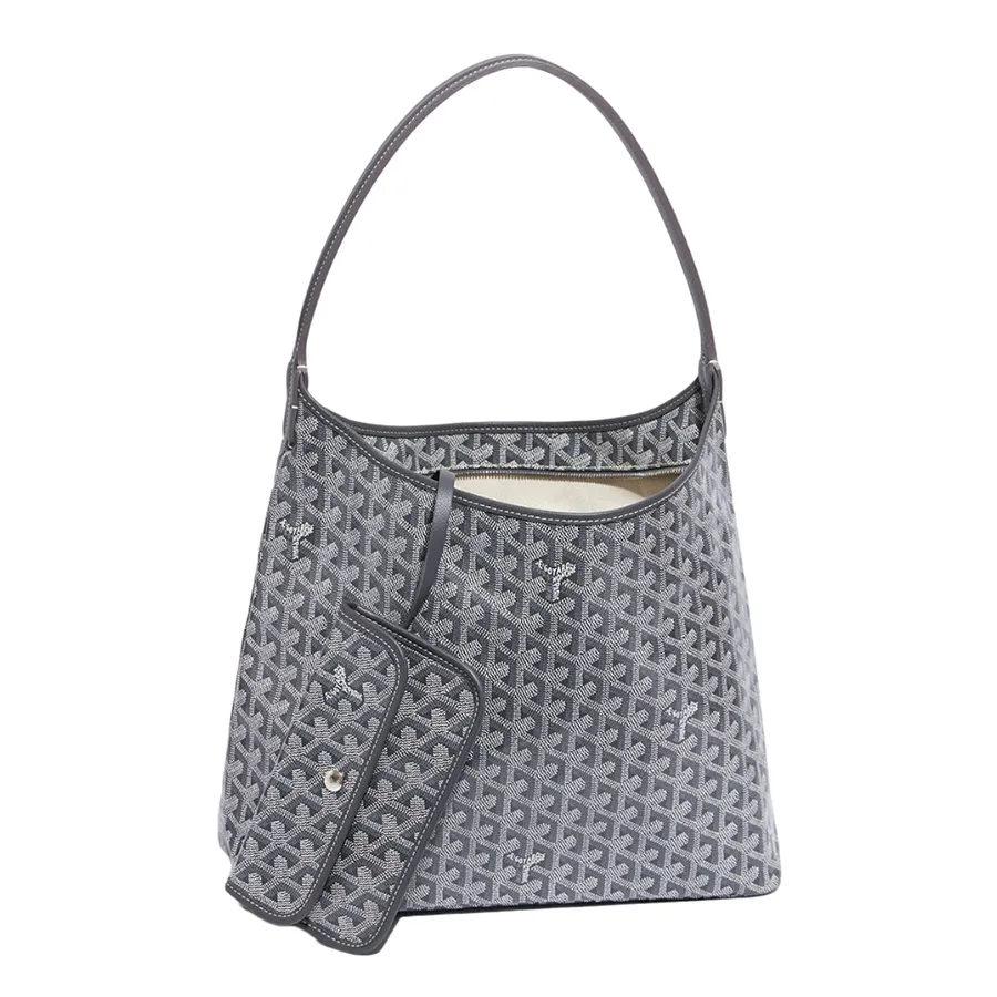 Túi xách Pháp - Túi Tote Nữ Goyard Bohème Hobo Bag Grey Màu Xám - Vua Hàng Hiệu