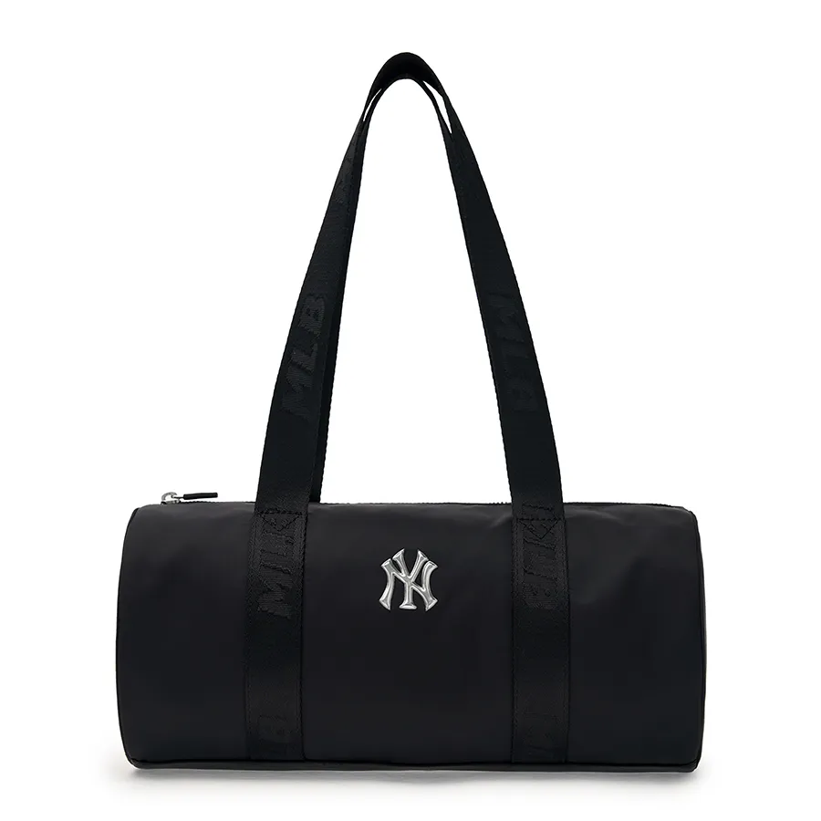 Túi xách MLB - Túi Trống Nữ MLB Basic Nylon Sportive Shoulder Bag New York Yankees 3ABQL024N-50BKS Màu Đen - Vua Hàng Hiệu