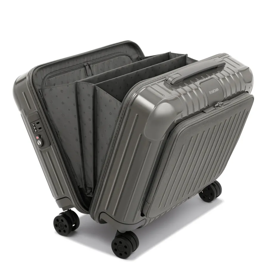 Vali Rimowa Essential Sleeve Compact Slate Màu Xám Đậm | Vua Hàng Hiệu