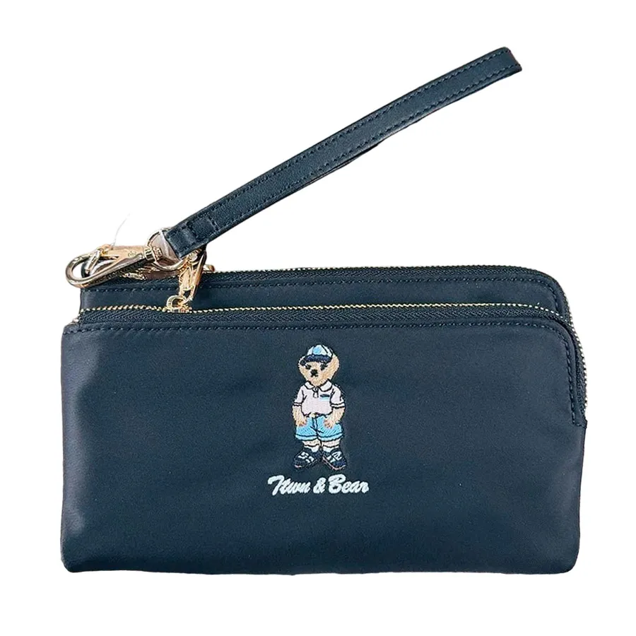 Túi xách - Ví Nữ TTWN BEAR Original TT2496 Pouch Màu Đen - Vua Hàng Hiệu