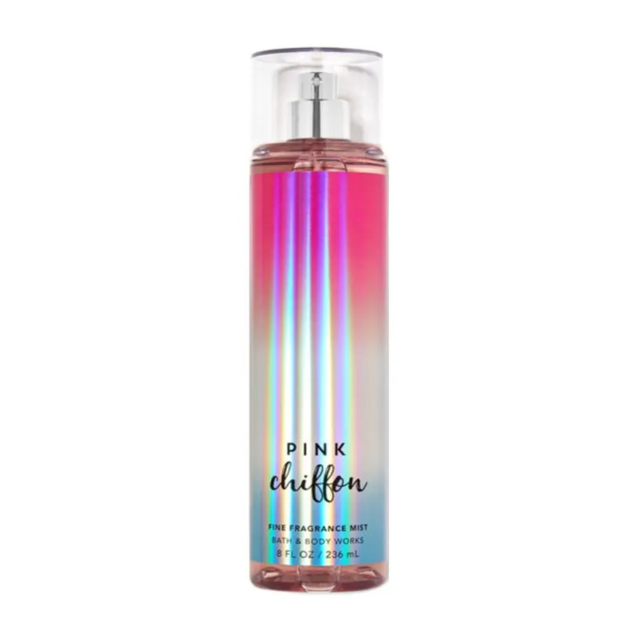 Bath & Body Works - Xịt Thơm Toàn Thân Bath & Body Works Pink Chiffon Body Mist 236ml - Vua Hàng Hiệu