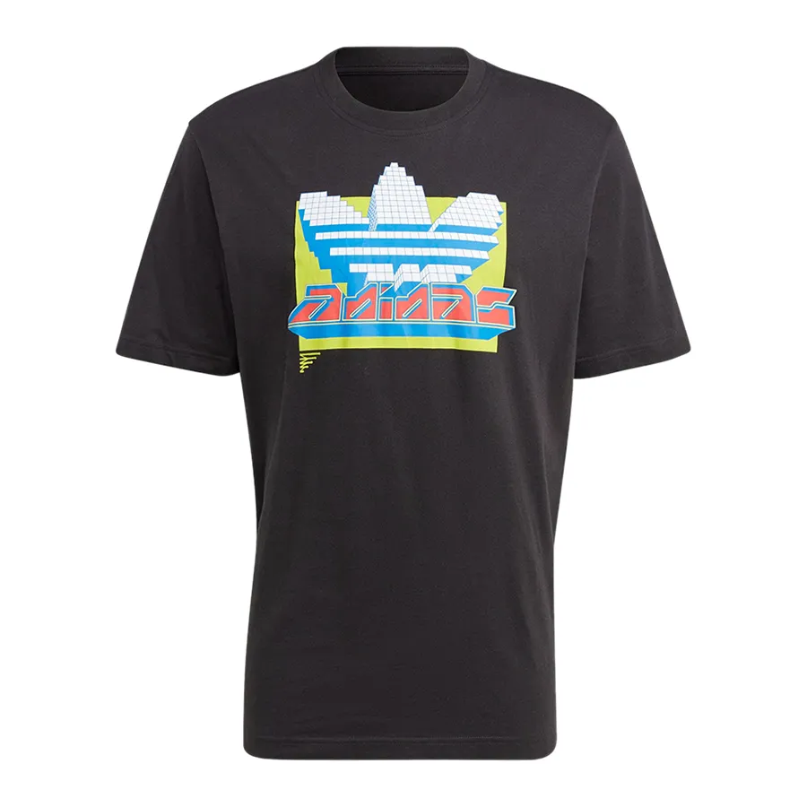 Áo Phông Nam Adidas Graphic Metaverse Tshirt IC5744 Màu Đen Size L