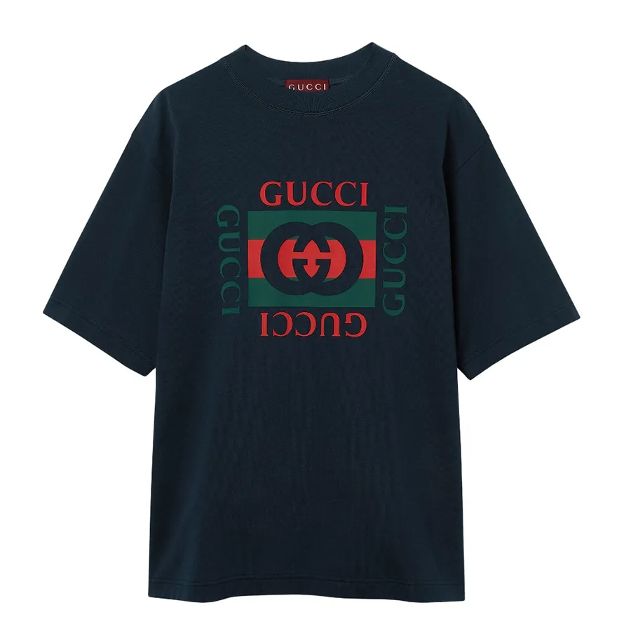 Áo Phông Nam Gucci With Logo Print T-Shirt 784361 XJGKA 4735 Màu