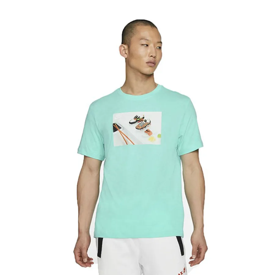 Áo Thun Nam Nike Men's Sportswear T-Shirt DD1327-307 Màu Xanh Ngọc Size S
