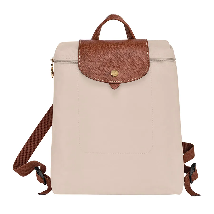 Balo Nữ Longchamp Le Pliage Original Backpack Paper L1699089P71 Trắng Kem