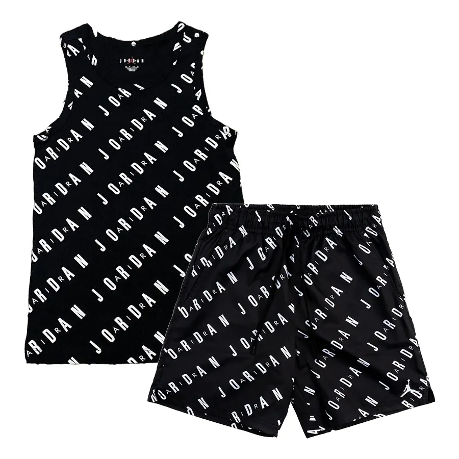 Bộ Thể Thao Nam Nike Air Jordan Matching Set DX9673-010 Màu Đen Họa ...