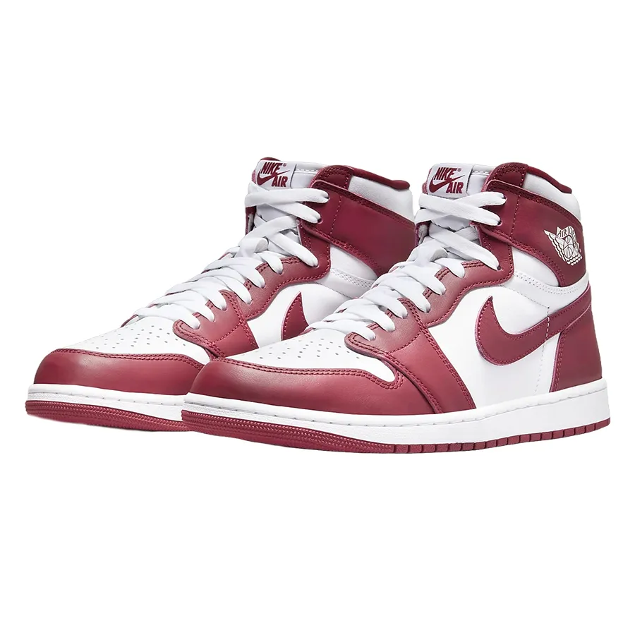 Giày Thể Thao Nam Nike Air Jordan 1 Retro High OG DZ5485-160 Màu Trắng Phối Đỏ Size 41