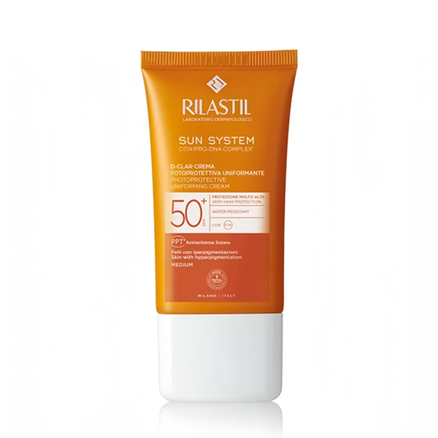 Kem Chống Nắng Vùng Da Mặt Rilastil Sun System Ppt D-Clar Medium SPF50+, 40ml