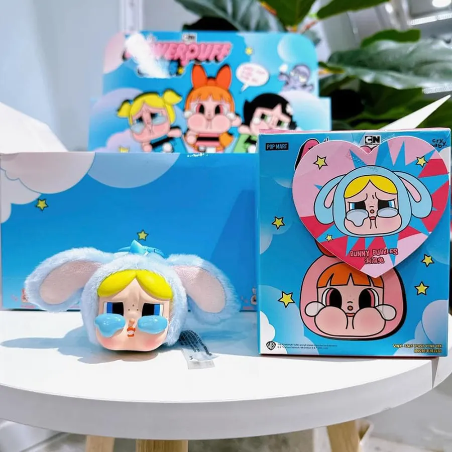 CRYBABY x Powerpuff Girls Plush- Bunny BUBBLE from Official