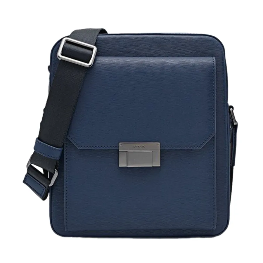 Túi Đeo Chéo Nam Pedro Henry Leather Sling Crossbody Bag Navy PM2-26320147 Màu Xanh Navy