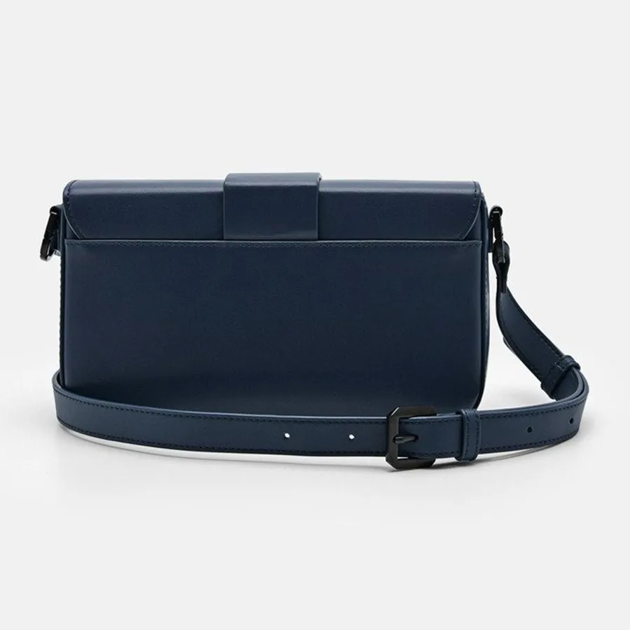 Túi Đeo Vai Pedro Icon Leather Sling Shoulder Bag Navy PM2 