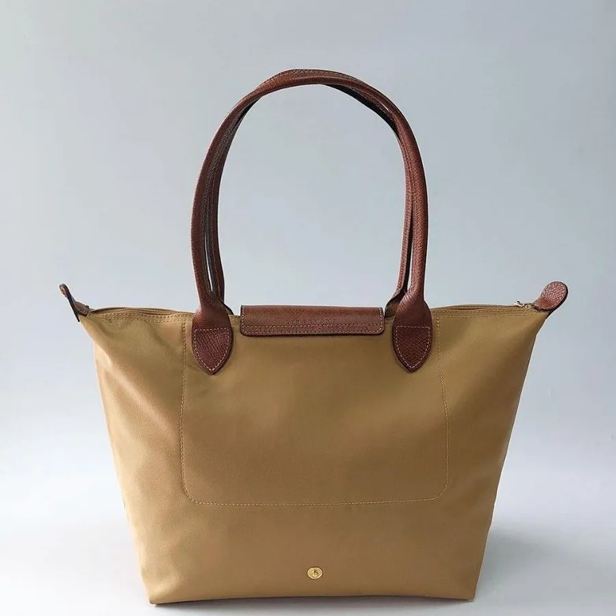 Beige Longchamp Bag Medium Túi Xách Nữ Longchamp Le Pliage Large
