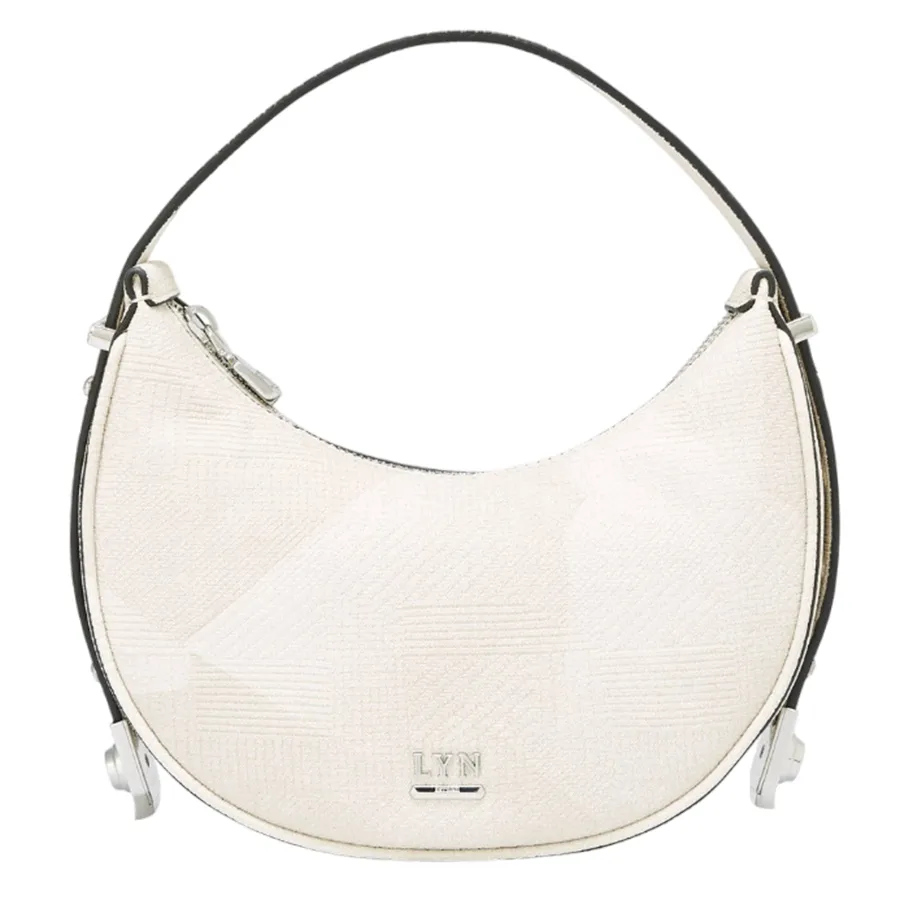 Túi Xách Nữ Lyn Finery M Shoulder Bags LL24FBS144 Ivory Màu Trắng Ngà ...