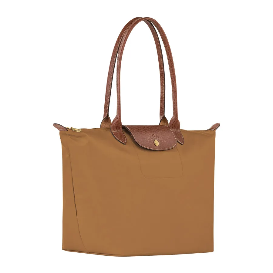 Túi Xách Tay Nữ Longchamp Le Pliage Original L Tote Bag Fawn Màu Vàng Nâu