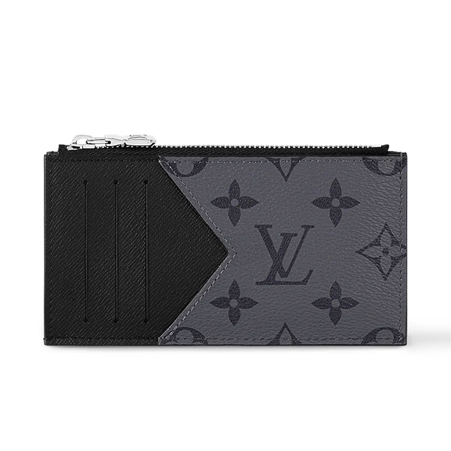 Ví Đựng Thẻ Louis Vuitton LV Coin Card Holder M69533 Màu Đen/Xám