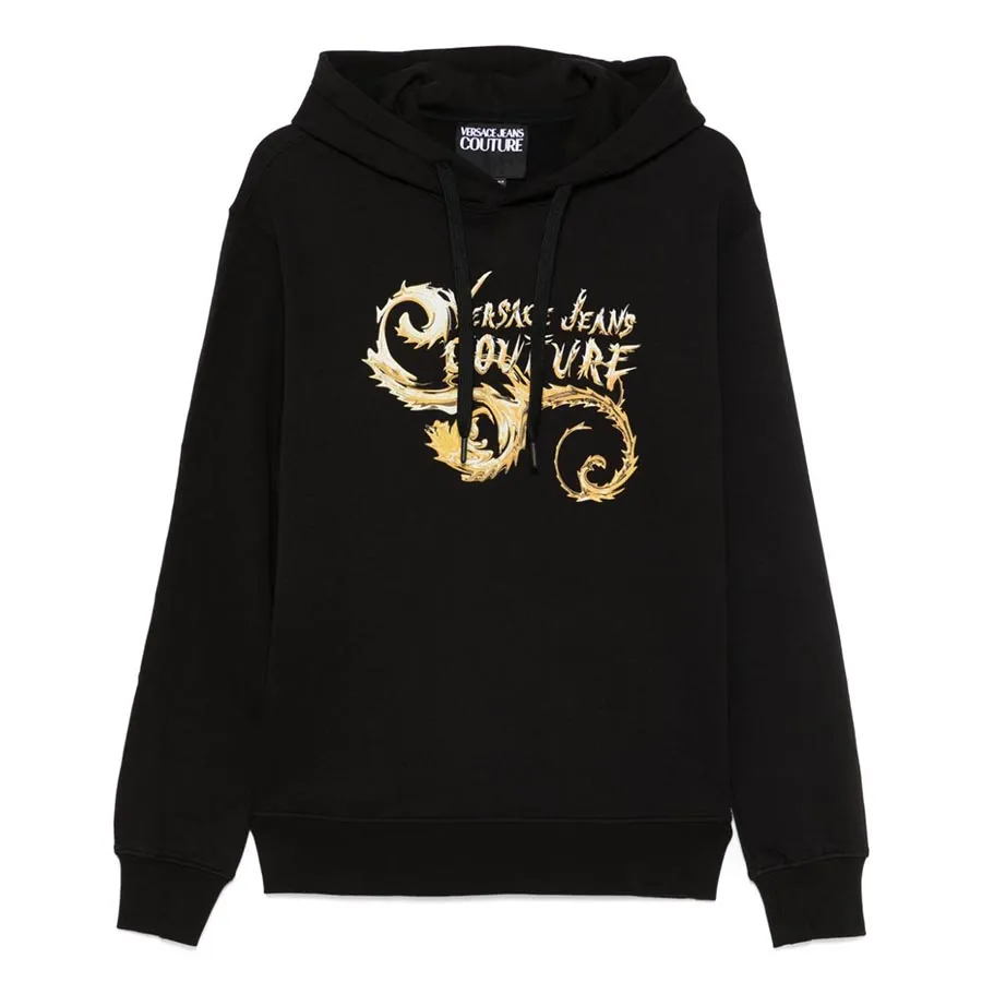 Áo Hoodie Nam Versace Jeans Couture Regular Fit 77GAIC00 CF02C G89 Màu Đen Size S
