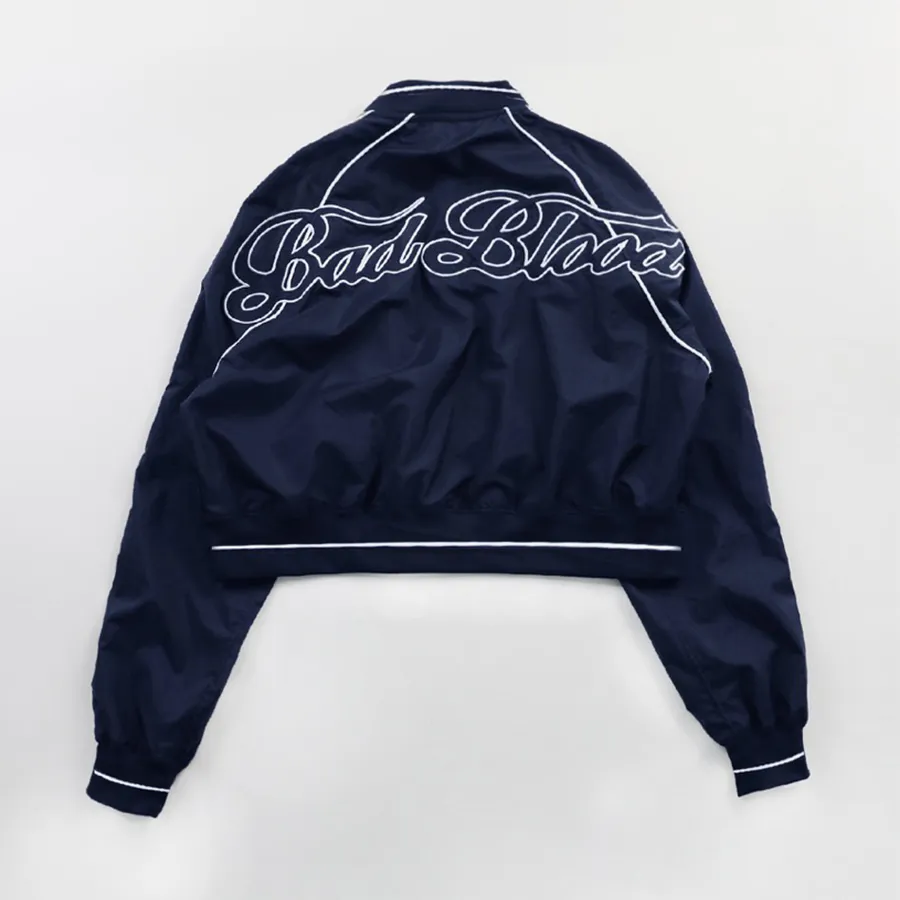 Áo Khoác Badblood Billy SS Track Jacket Navy Màu Xanh Navy