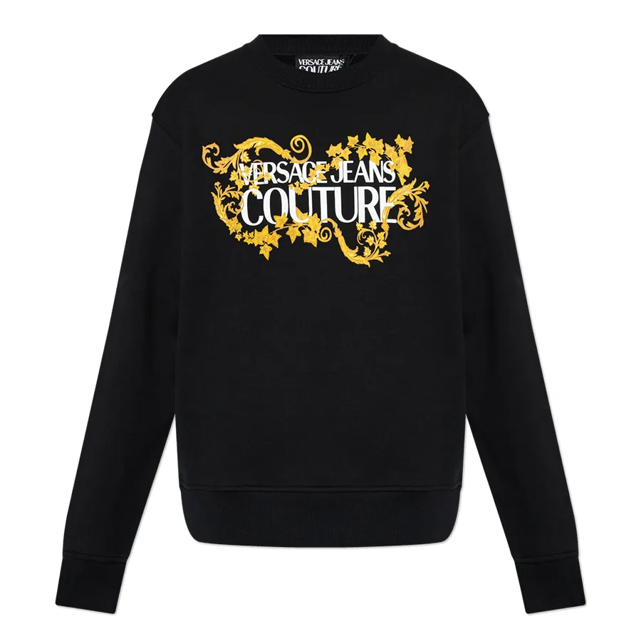 Áo Nỉ Sweater Nam Versace Jeans Couture 77GAIE05 CF02E G89 Màu Đen Size XS