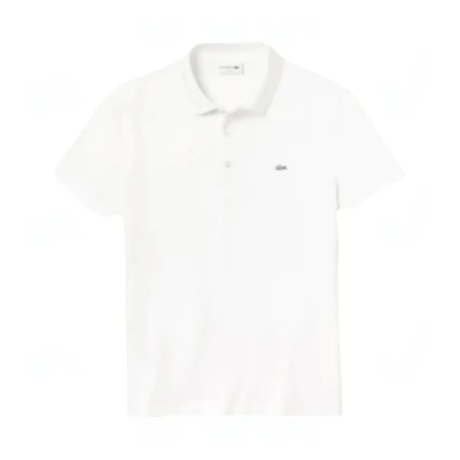 Áo Polo Nam Lacoste Men's Slim Fit White LAMEPOWHSF Màu Trắng Size XL