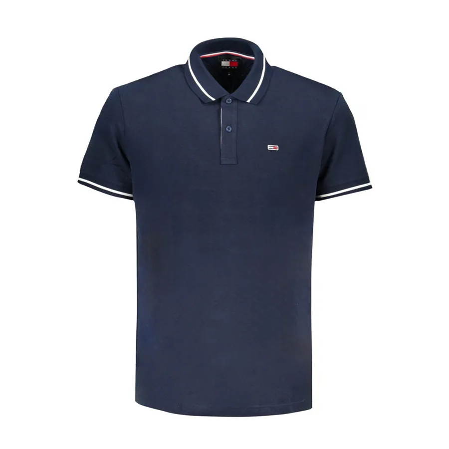 Áo Polo Nam Tommy Hilfiger Tipping Polo Shirt DM0DM19504_BLC1G Màu Xanh Than Size S