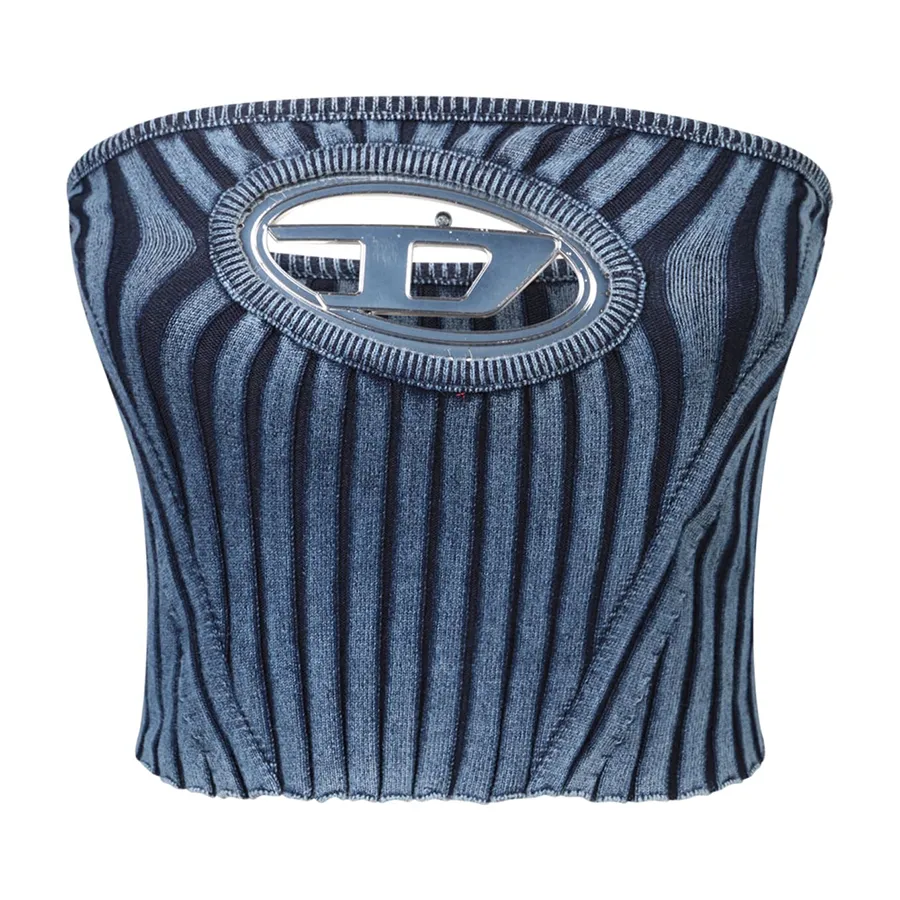 Áo Quây Nữ Diesel Top Clarksville A057700HEAS81E Màu Xanh Size XS