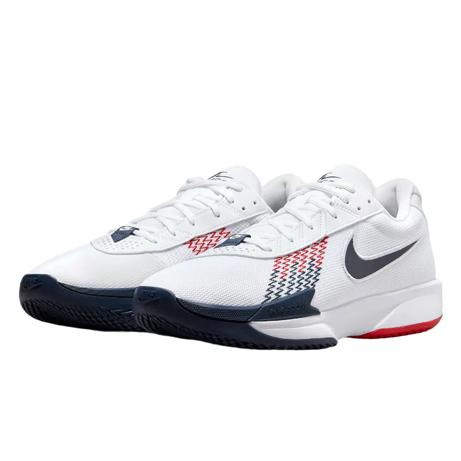 Giày Bóng Rổ Nike GT Cut Academy EP Basketball Shoes FB2598-104 Màu Trắng Đỏ Size 36.5