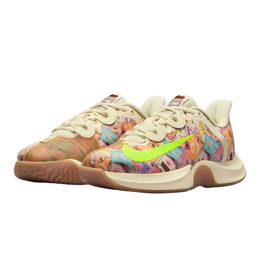 Giày Pickleball Nike Court Air Zoom GP Turbo Osaka FB7076 100 Phối Màu