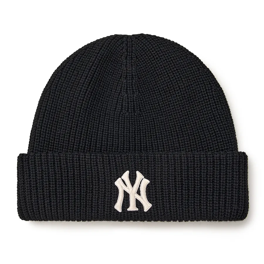 Mũ Len MLB&nbsp; Jelly Mead Beanie New York Yankees 3ABNBM246-50BKS Màu Đen